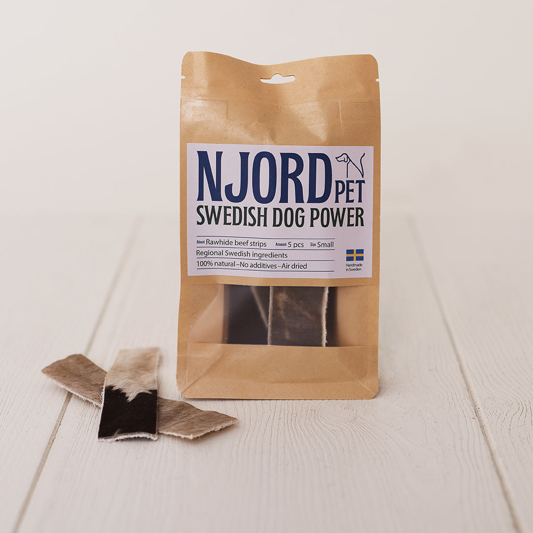 Njord Pet - Beef Strips with Hair
