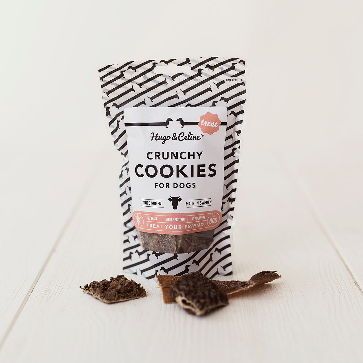 Hugo & Celine - Dog Treats Crunchy Cookies