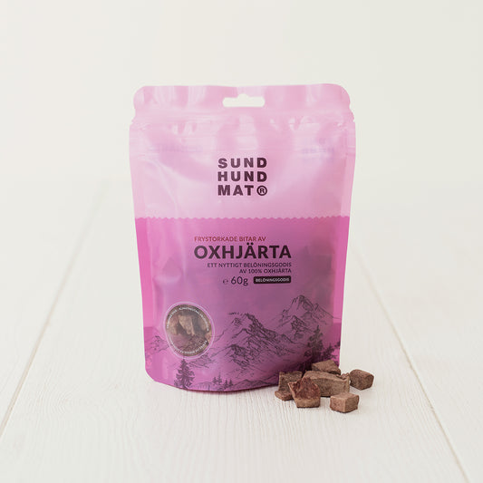 Sund Hundmat - Freeze-Dried Beef Heart